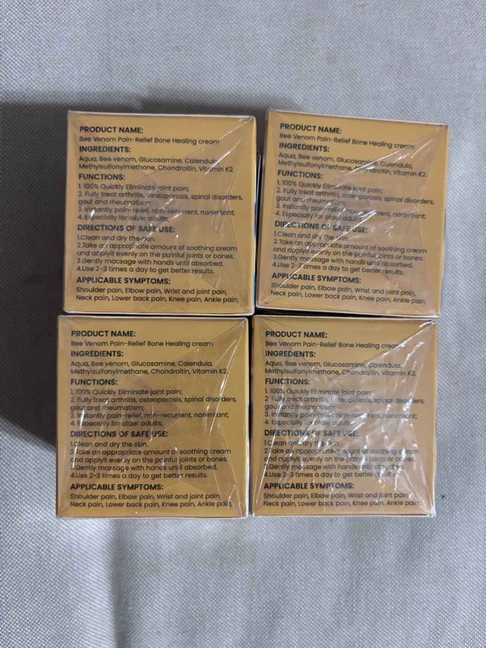 Bee Venom Pain-Relief Bone Healing Cream - pack of 4 - Picture 2 of 3